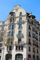 Art Nouveau building. Paris, France.