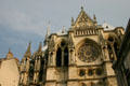 North facade of Cathedral. Reims, France.