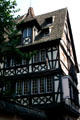 Half-timbered Cathedral Museum. Strasbourg, France.
