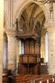Notre Dame Cathedral pulpit. Paris, France.