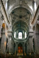Apse interior at St-Sulpice church. Paris, France.