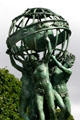 Fountain of Four Parts of World figures by Jean Baptiste Carpeaux & globe by Pierre Legrain near Paris Observatory. Paris, France.