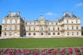 Luxembourg Palace now home of Senate of France. Paris, France.