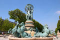 Fontaine de l'Observatoire by four sculptors. Paris, France.