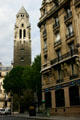 Bell tower of St Pierre de Chaillot. Paris, France