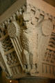 Art Deco carving of eagle in St Pierre de Chaillot. Paris, France.