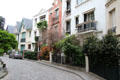 Neighborhood on Montmartre. Paris, France.