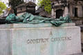 Tomb of Godefroy Cavaignac at Montmartre Cemetery. Paris, France.