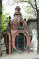 Chapel Delamare-Bichsel at Montmartre Cemetery. Paris, France.