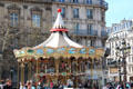 Carousel at Paris City Hall. Paris, France.