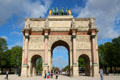 Arc du Triomphe du Carrousel. Paris, France