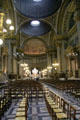 Interior at Église de la Madeleine. Paris, France.