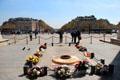 Tomb of the Unknown Soldier at Arc du Triomphe. Paris, France.