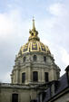 Dome of Les Invalides church. Paris, France.