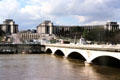 Palais de Chaillot over Pont d'Iéna. Paris, France