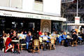 Sidewalk cafe in Paris. Paris, France.
