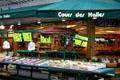 Fruit & vegetable shop in historic market area "Les Halles". Paris, France.