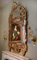 Mirror by Manuf. royale de Saint-Gobain of Paris at Museum of Decorative Arts. Paris, France.