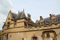 Roofline of Cluny Museum. Paris, France