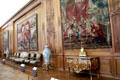 European decorative arts & tapestries at Petit Palace Museum. Paris, France.