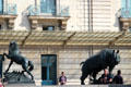 Horse & rhino sculptures at Musée d'Orsay. Paris, France.