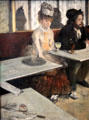 The Absinthe Drinkers painting by Edgar Degas at Musée d'Orsay. Paris, France.