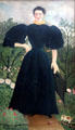 Portrait of Madame M. by Henri Rousseau at Musée d'Orsay. Paris, France.