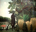 Snake Charmer painting by Henri Rousseau at Musée d'Orsay. Paris, France.