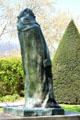 Balzac bronze sculpture by Auguste Rodin at Rodin Museum Garden. Paris, France.