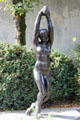 Aphrodite bronze sculpture by Auguste Rodin at Rodin Museum Garden. Paris, France.
