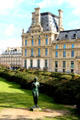 Marsan Pavilion of Louvre Palace, home of Decorative Arts Museum. Paris, France.