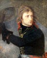 Bonaparte at bridge of Arcole painting by Baron Antoine-Jean Gros at Louvre Museum. Paris, France.