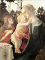 Virgin & Child with young John the Baptist painting by Sandro Botticelli at Louvre Museum. Paris, France