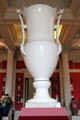 Sèvres porcelain Neptune vase at Sèvres National Ceramic Museum. Paris, France.