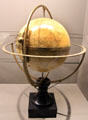 Mechanical globe by Guillaume de l'Isle at Arts et Metiers Museum. Paris, France.