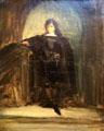 Self portrait acting in Hamlet or Ravenswood by Eugène Delacroix at Eugene Delacroix Museum. Paris, France.