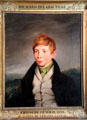 Portrait of Auguste Richard de la Hautière by Eugène Delacroix at Eugene Delacroix Museum. Paris, France.