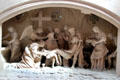 Cast of entombment of Christ sculpture from church St.-Stephen in St.-Mihiel at Musée des Monuments Français. Paris, France.