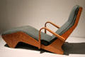 Plywood chaise longue by Marcel Breuer with Heal's of London at Musée des Monuments Français. Paris, France.