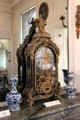 Large mantel clock with neoclassical figures by Tallon Le Fils at Carnavalet Museum. Paris, France.