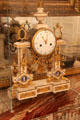 Elaborate Parisian mantel clock at Carnavalet Museum. Paris, France.