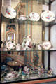Collection of 18thC French porcelain at Carnavalet Museum. Paris, France.