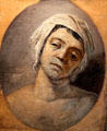 Marat Assassinated painting after Louis David at Carnavalet Museum. Paris, France.