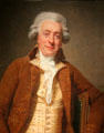 Portrait of Claude-Nicolas Ledoux noted 18thC architect, by Martin Drolling at Carnavalet Museum. Paris, France.