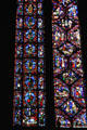 Stained glass window at Cathédrale St-Pierre. Beauvais, France.
