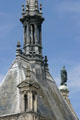 Details of spire at Château de Chantilly. Chantilly, France.