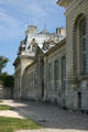 Side facade of Grand Stables at Château de Chantilly. Chantilly, France.