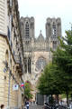 Reims Cathedral aka Cathedral of Our Lady coronation place of 25 French Kings from 1223 to 1825. Reims, France.