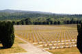 Some of 15,000 soldiers' graves from WWI battles fought in Verdun area. Verdun, France.