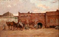 Bab el Khemis at Marrakech Morocco painting by Joseph-Félix Bouchor at Vannes Museum of Beaux Arts. Vannes, France.